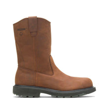 Load image into Gallery viewer, Wolverine Men's Wellington 10" Slip Resistant Work Boot- Dark Brown