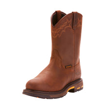 Load image into Gallery viewer, Ariat Men's WorkHog® Waterproof Round Toe Work Boot- Oily Distressed Brown