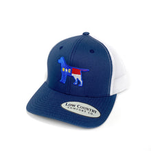Load image into Gallery viewer, North Carolina Flag with Icon Embroidered Hat
