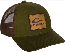 Load image into Gallery viewer, Drake Leather Patch Mesh Back Cap
