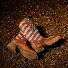 Load image into Gallery viewer, Ariat Women's Round Up Patriot Western Boot
