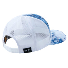 Load image into Gallery viewer, HUK Fracture Trucker Snap Back Hat- Mossy Oak Barracuda

