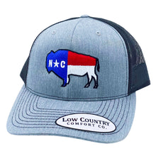 Load image into Gallery viewer, North Carolina Flag with Icon Embroidered Hat
