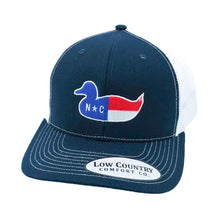 Load image into Gallery viewer, North Carolina Flag with Icon Embroidered Hat
