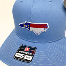 Load image into Gallery viewer, North Carolina Flag Embroidered Hat
