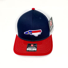 Load image into Gallery viewer, North Carolina Flag Embroidered Hat
