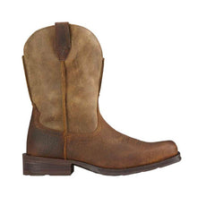 Load image into Gallery viewer, Ariat Men&#39;s Rambler Square Toe Western Boot- Earth / Brown Bomber
