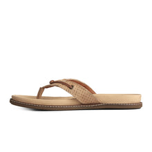 Load image into Gallery viewer, Sperry Women&#39;s Waveside PLUSHWAVE Thong Sandal- Brown
