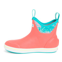 Load image into Gallery viewer, XTRATUF Women's Ankle Deck Boots- Coral Coho
