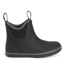 Load image into Gallery viewer, XTRATUF Women&#39;s Leather Ankle Deck Boots- Black
