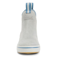 Load image into Gallery viewer, XTRATUF Women&#39;s Leather Ankle Deck Boots- Dolphin Gray / Beach Glass
